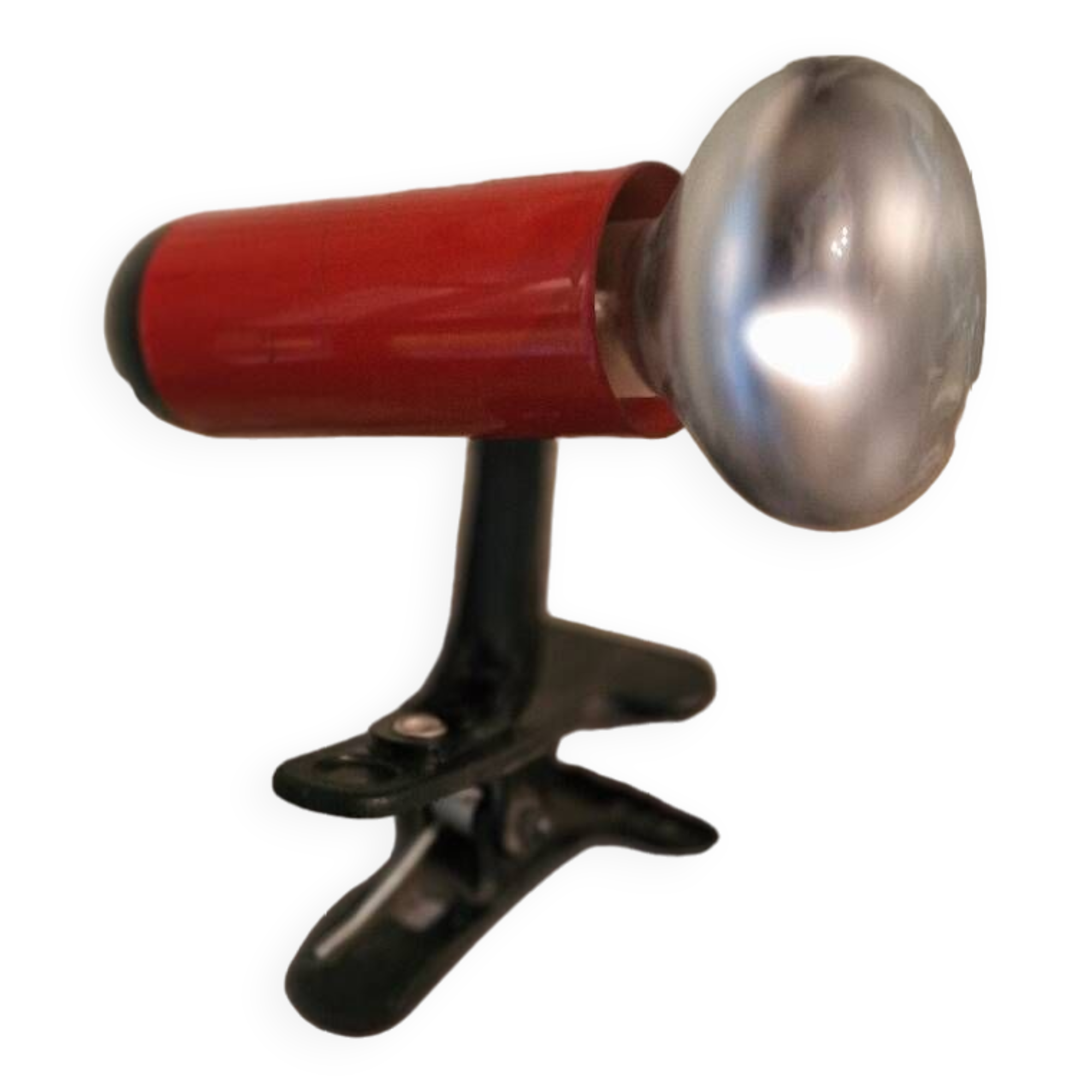 Vintage red clip spot