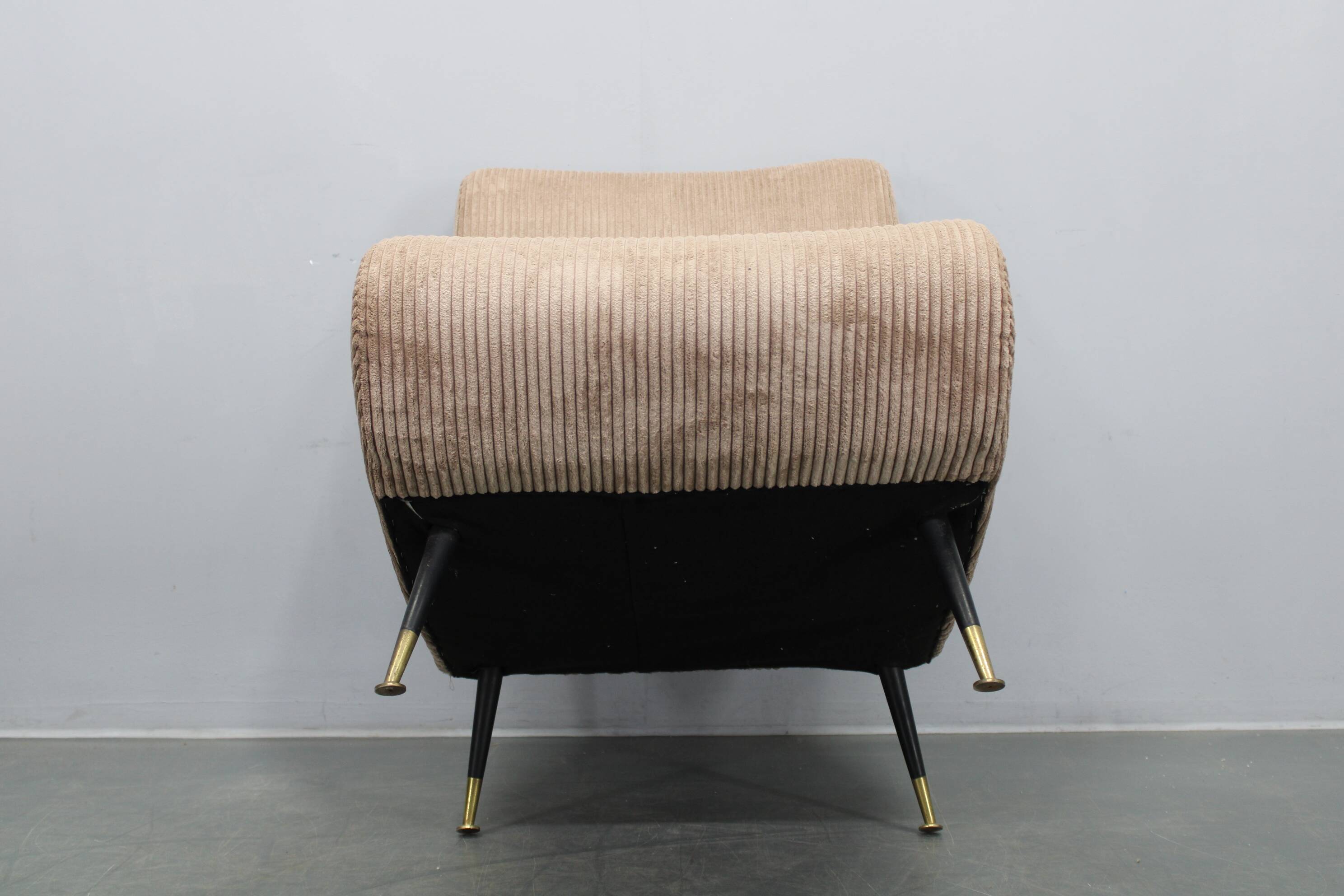Gigi Radice for Minotti curved modular sofa, Italy, 1950s