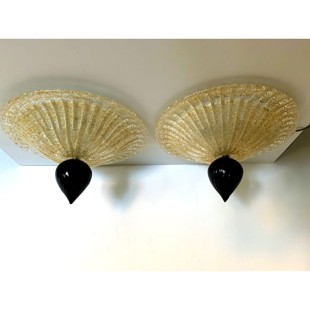 Plafonnier Graniglia en verre de Murano