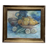 Still Life Painting with Lemons