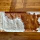 Cowhide stool