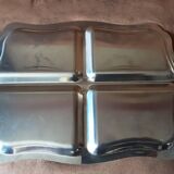 Metal compartments plateau