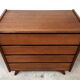 Chest of drawers vintage foot compass 1950