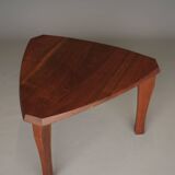 Anthroposophical Organic Coffee Table in walnut, 1950s