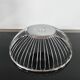 Designer metal fruit bowl