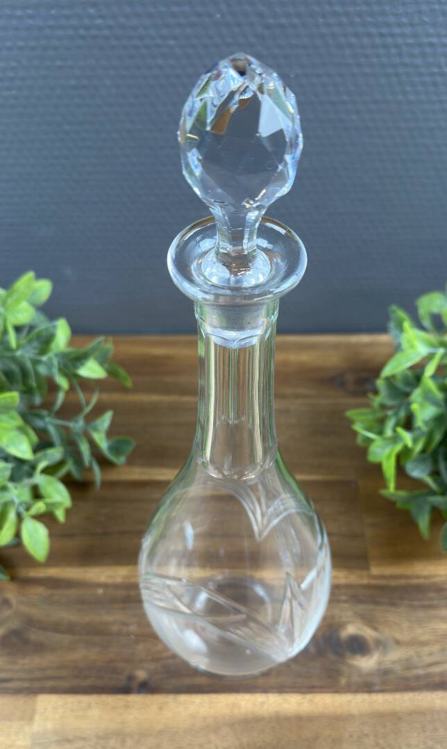 Crystal wine carafe from Nancy – cut crystal