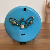 Japy Blue Alarm Clock Alouette Model 60s