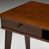 Tripod desk by Jacques Adnet, France, 1950s