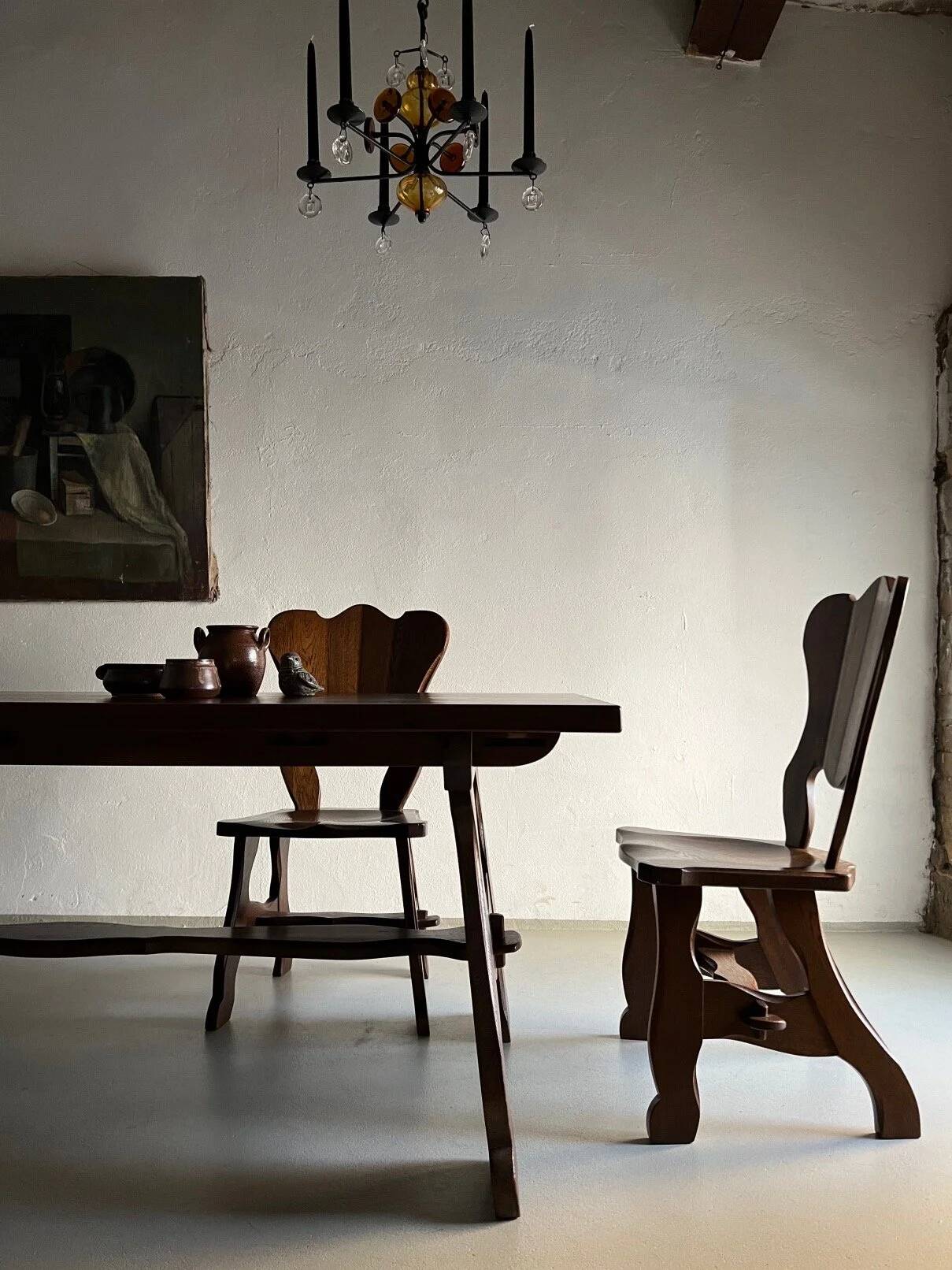 Art glass chandelier | Erik Höglund for Boda | Sweden | 1970s