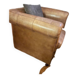 Chesterfield patchwork armchair