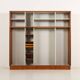 Melvin Mikkelsen extra large wardrobe in teak, Denmark 1960s