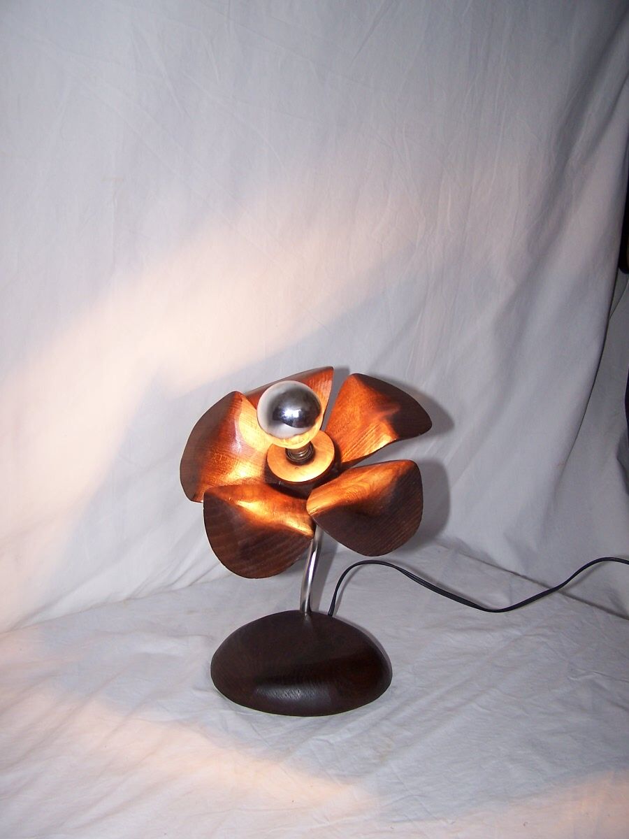 Scandinavian flower lamp 60 years