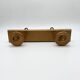 Scandinavian coat rack, light wood – 1960s