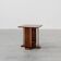 Art Deco square side table in oak veneer, France ca. 1925
