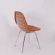 Pair of DKX 1 Wire Chairs by Charles & Ray Eames, Herman Miller, 1952