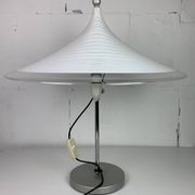 Large Dutch design space age adjustable table or desk lamp by Harco Loor, 1