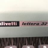 Olivetti Lettera 32 Typewriter