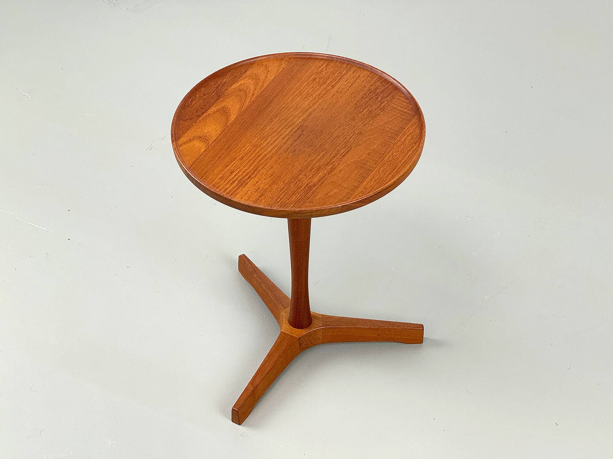 Table d'Appoint en Teck par Hans C. Andersen pour Artex, années 1950
