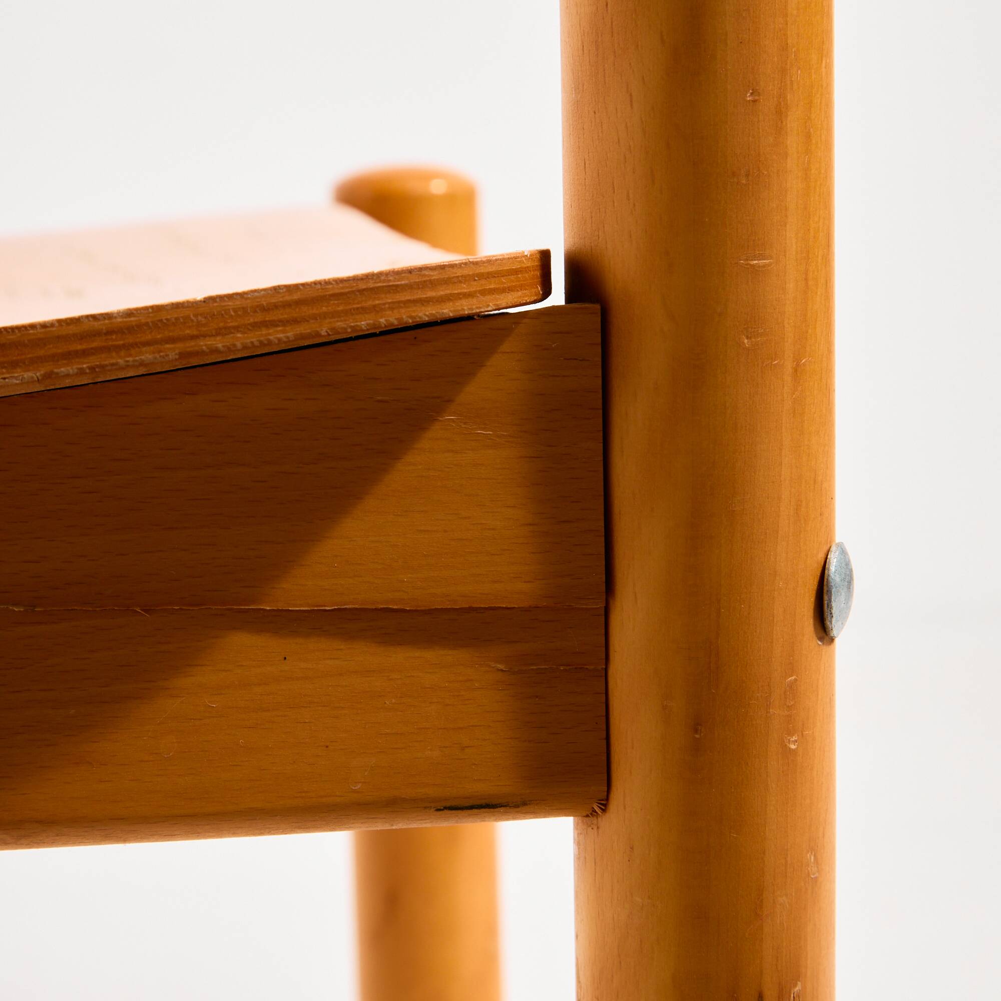 Stackable oak chair