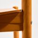 Stackable oak chair