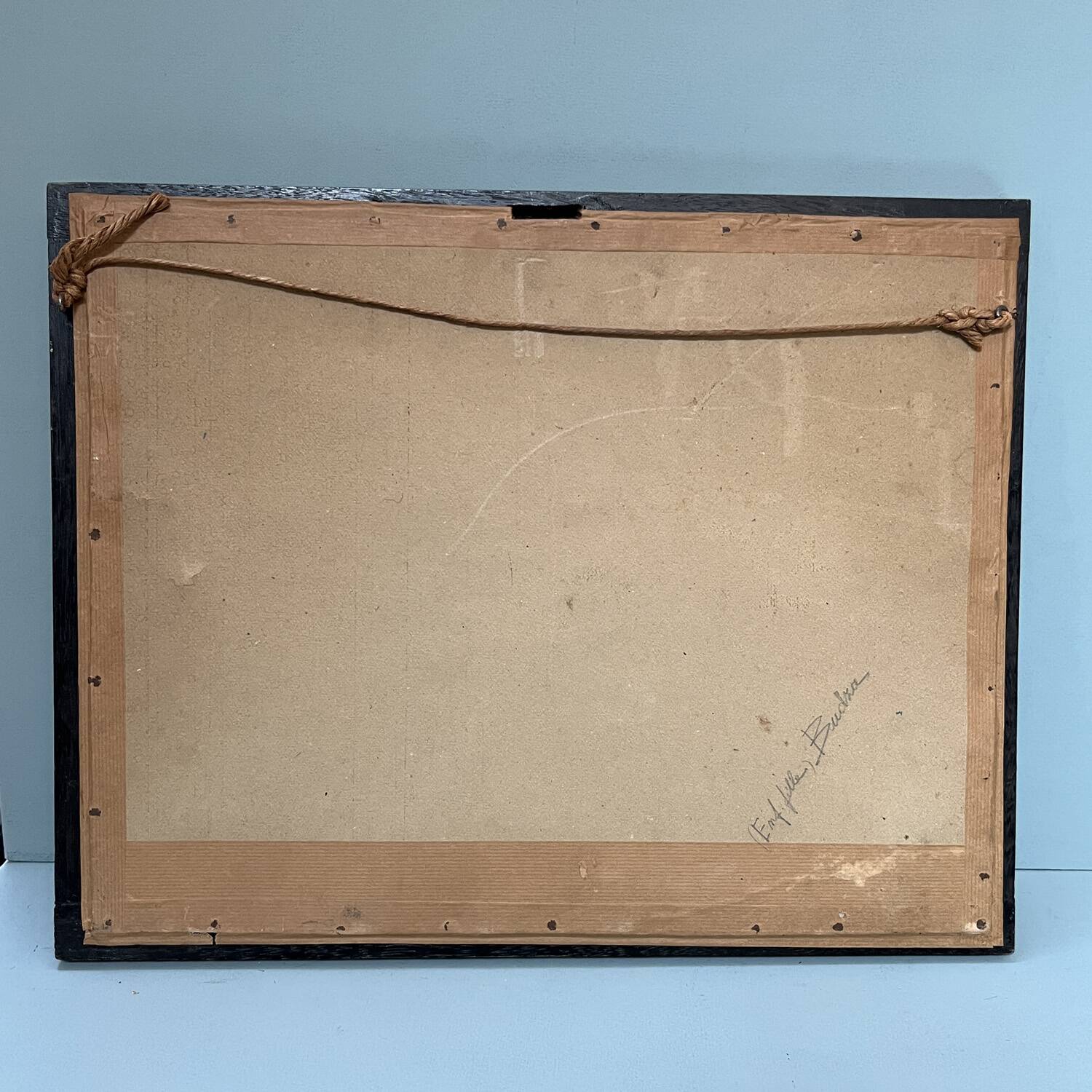 1950s painting "Budza Girl"