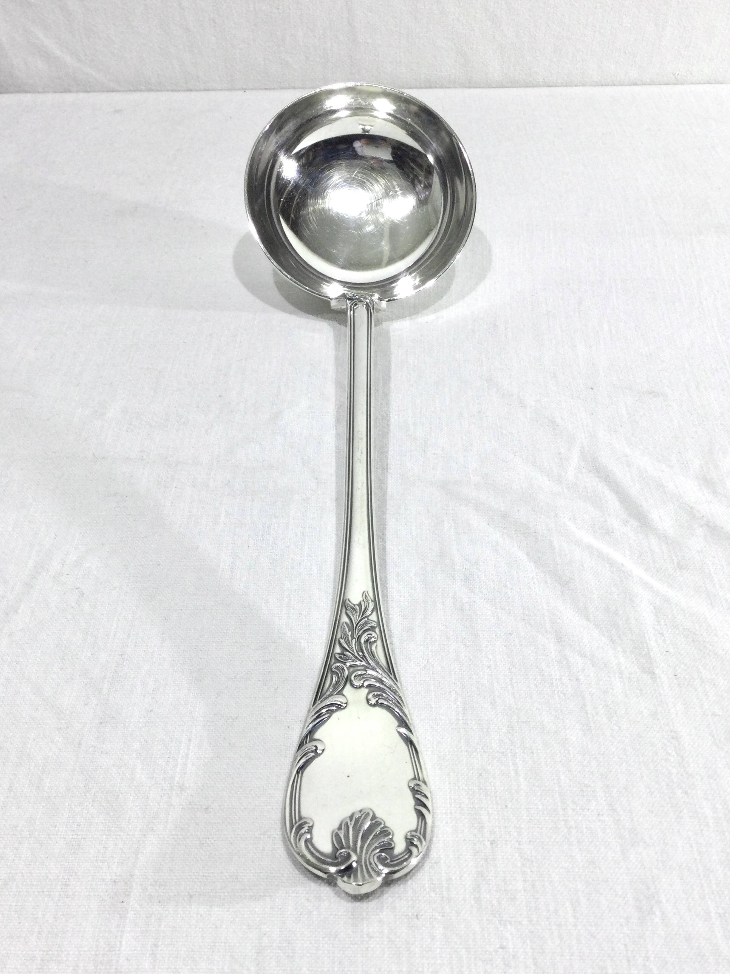 Christofle – 49-piece cutlery set Marly model