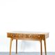 Midcentury Walnut Console Table / Desk By Morris Of Glasgow. Vintage