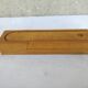 Natural wood pen tray