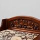 Pair Art Nouveau Nightstands with marble top by Paul Alexandre Dumas, Franc
