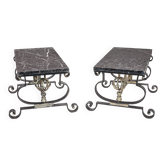 Set de deux tables basses Art Déco