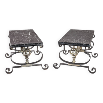 Set de deux tables basses Art Déco