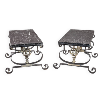 Set of two Art Deco coffee tables