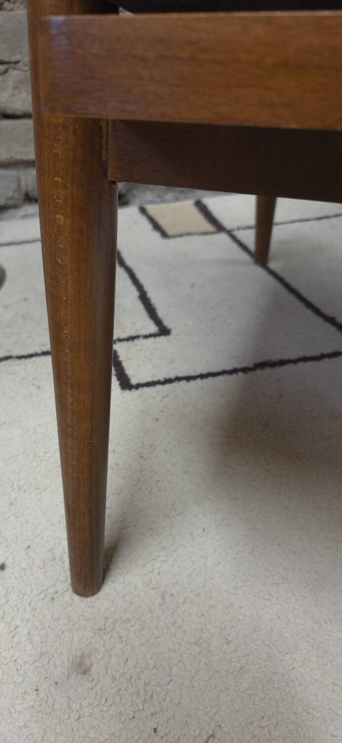 Paire de fauteuils scandinave en teck 1960