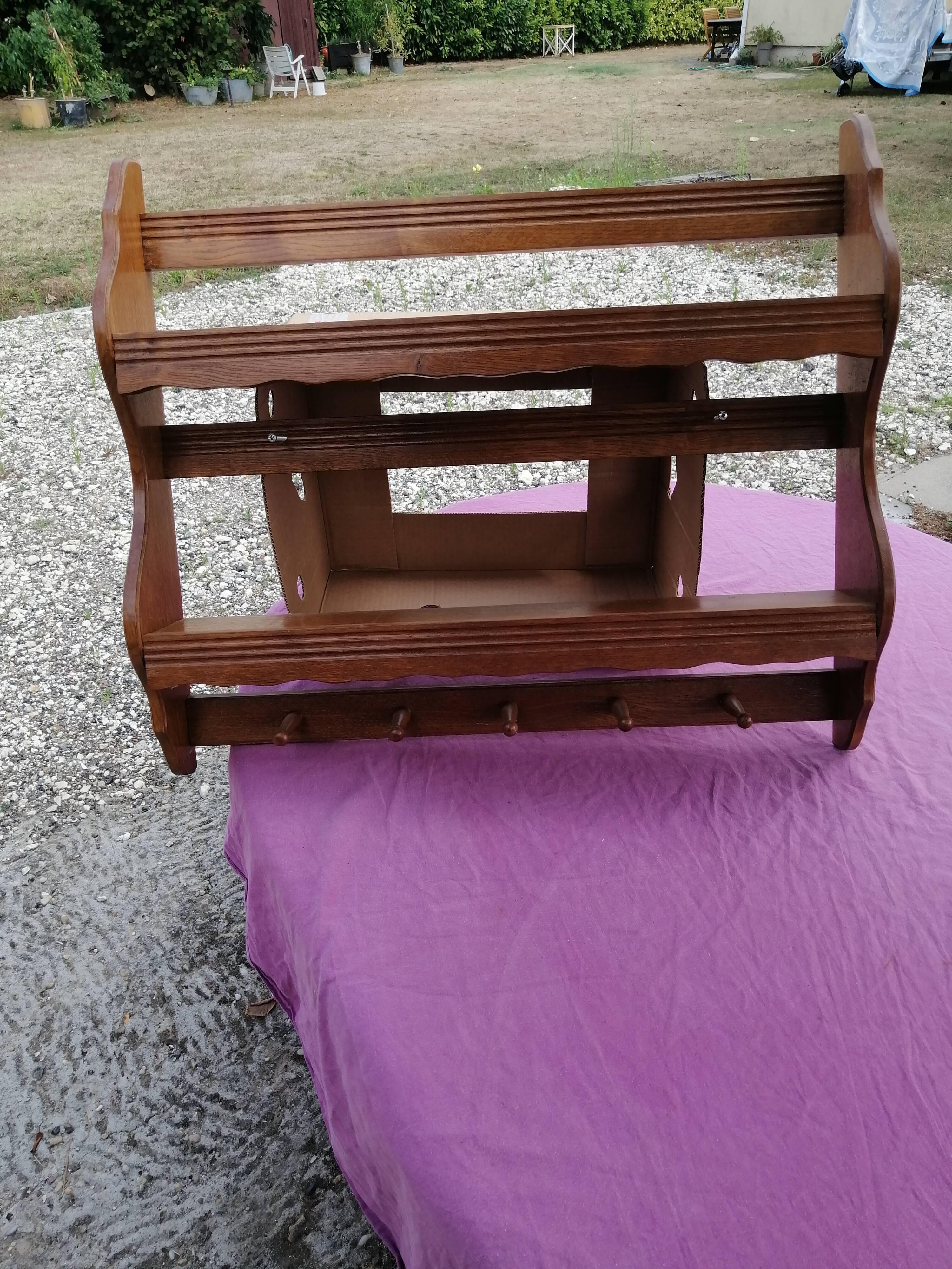 Wooden wall floor for spices or other