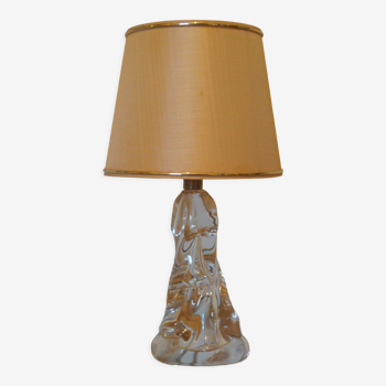 Lampe art-déco en cristal 1930