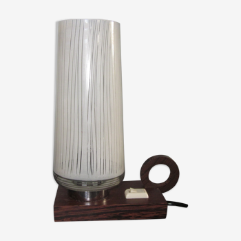 Lampe vintage en teck