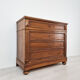 Chest of drawers white marble early twentieth century