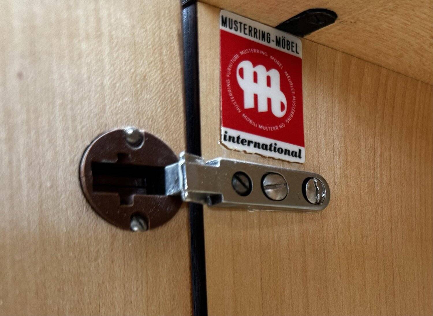 Vintage teak modular wall system by Tomado for Musterring, 1960s