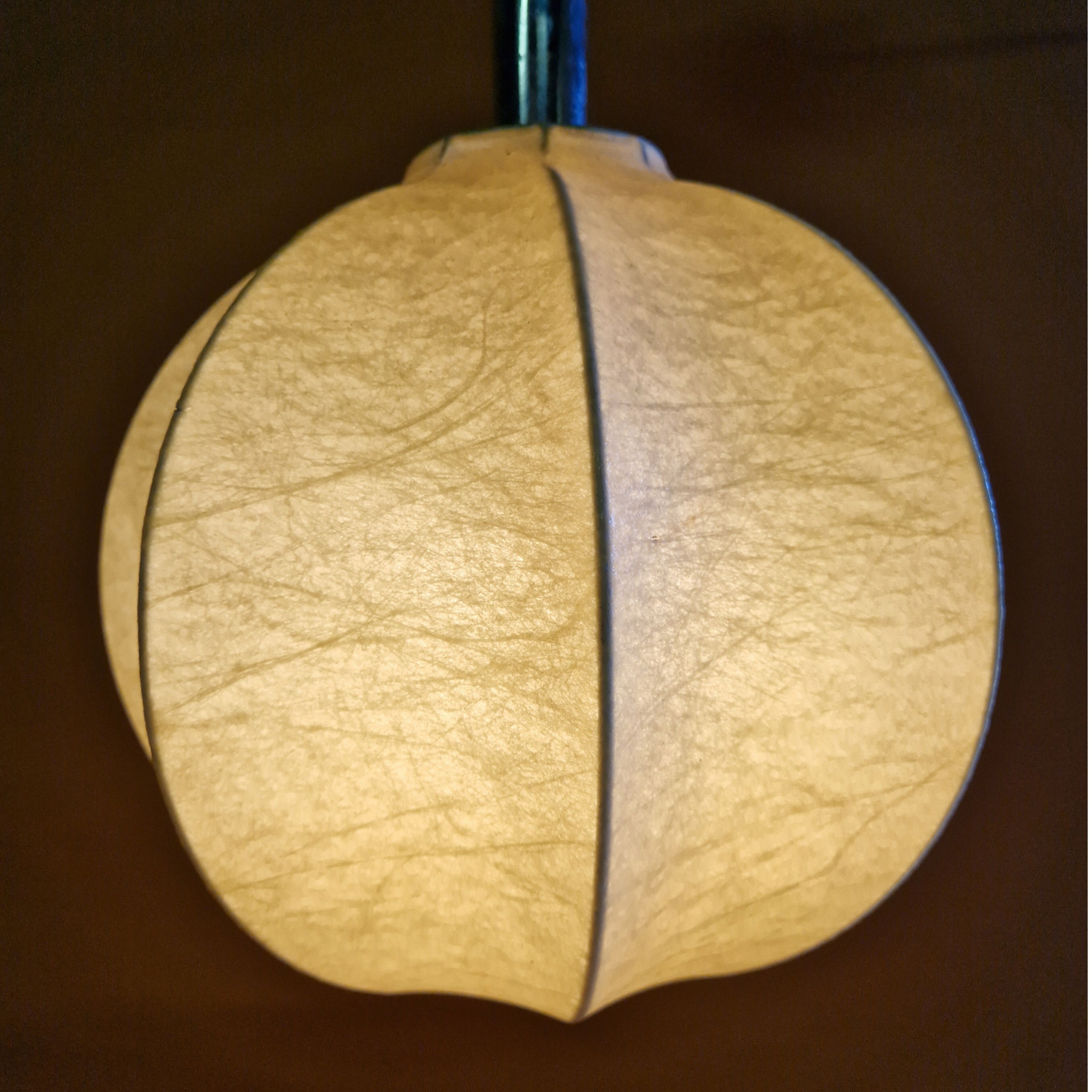 Mid century cocoon pendant lamp, Germany 1960s