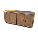 Buffet en rotin et cannage