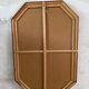 Octagonal Wall Mirror with Vintage Molded Gilded Wood Frame