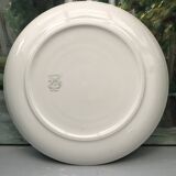 Dessert plate from the 50s/60s Moulins des Loups