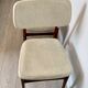 Chaises bois et skai