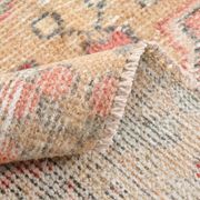 4x8 Red Geometric Turkish Rug 127x247Cm SK 22752