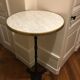 High bistro table
