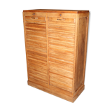 Double curtain binder
