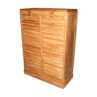 Double curtain binder