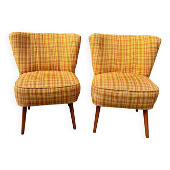 Pair of vintage 1960s Möbelstoff armchairs