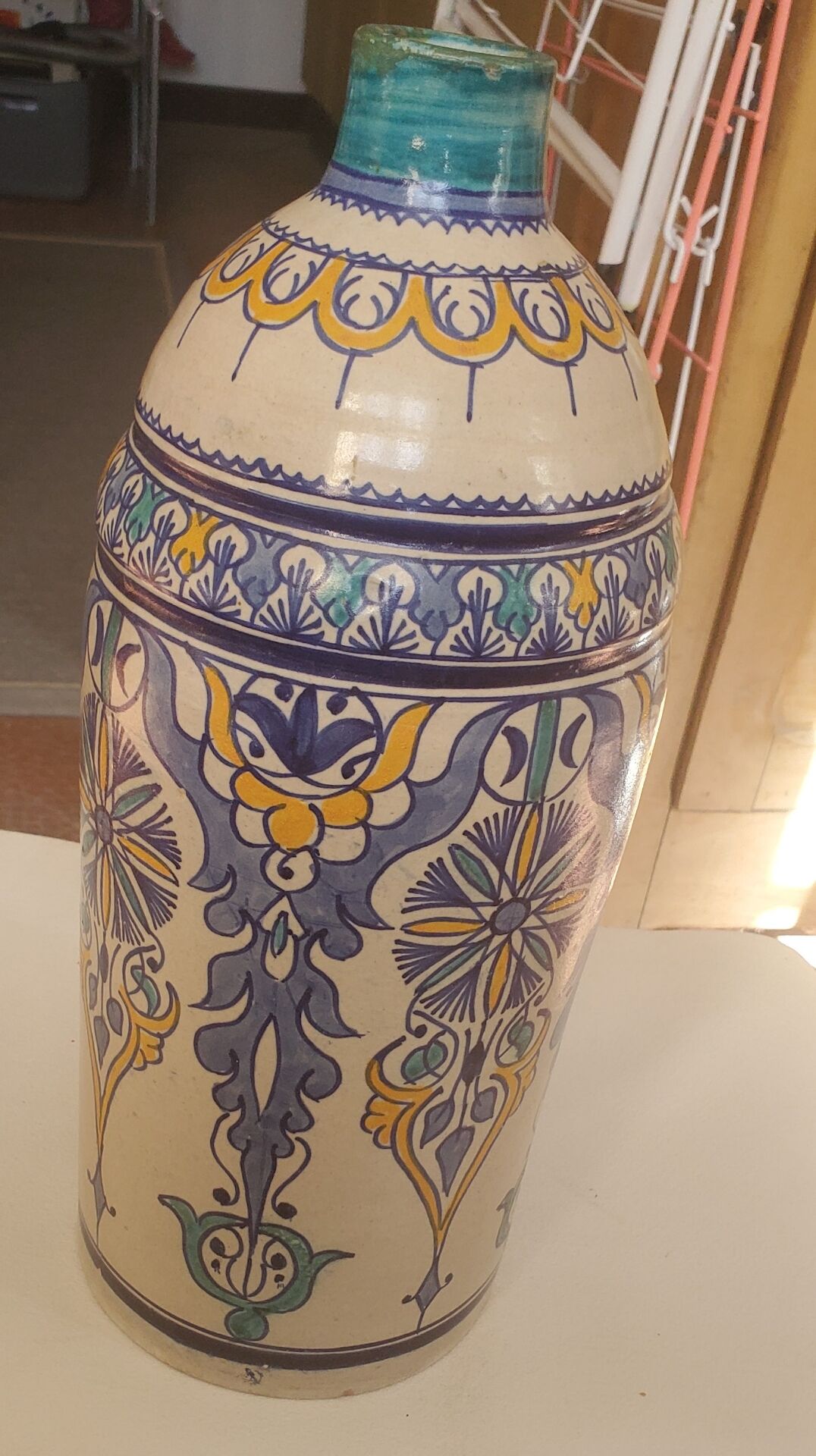 Poterie peinte-objet decoratif