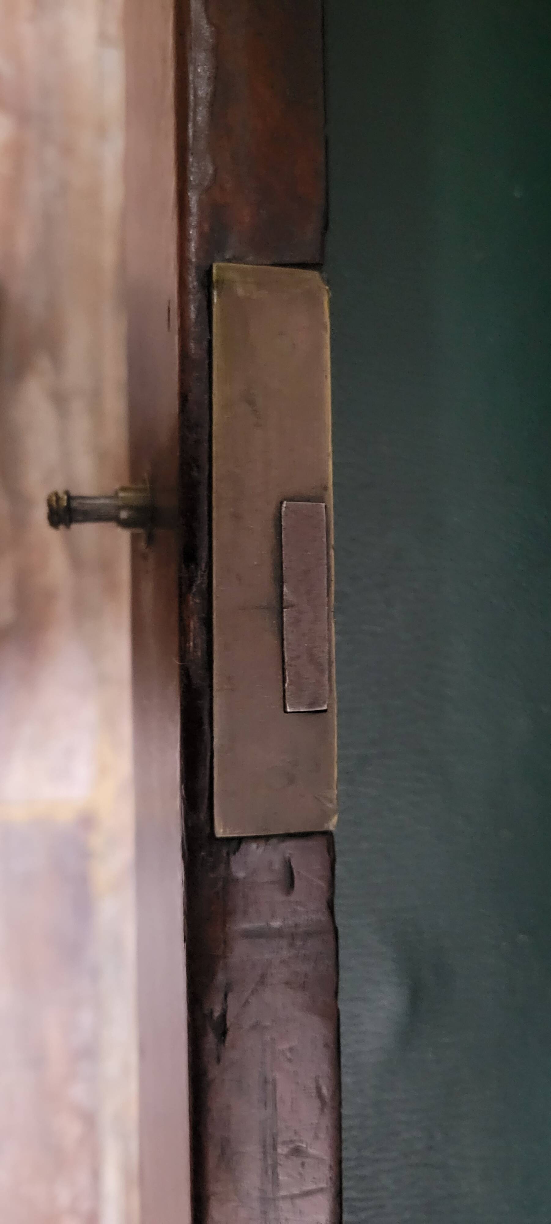 Empire period double-top center flat desk